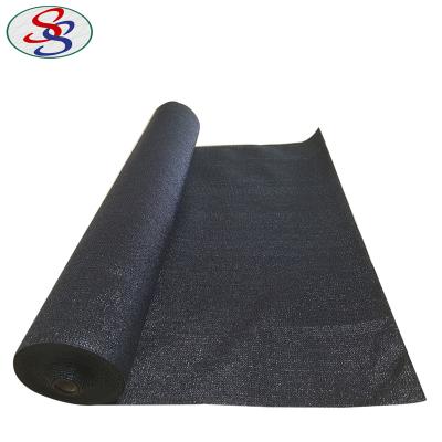 China Sunlight 175g/m2 Mono-Band Black Shade Fabric 3.66x30m for sale