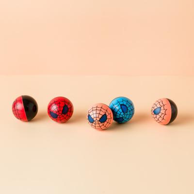 China Wholesale Custom High Elastic Printed Custom Bouncy Spider Balls 32 mm Rubber Bouncy Ball for sale