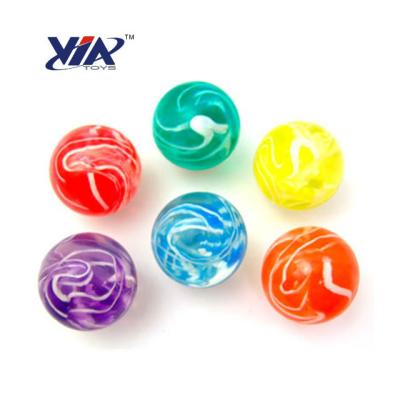 China High Bounce VIA Mixed Crystal Toys Ball Bouncy Volume For Vending Machine 27/32/35/38/45/49/60mm for sale