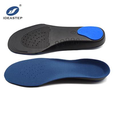 China Supply Ideastep Overall Comfort Arch Support Cushioning High Quality Perforated Eva Foam Foot Recycling Insoles For Work Boots for sale