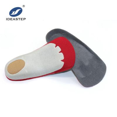 China Heat Moldable and Easily Operate Ideastep Premium 3/4 Sport Eva Correction Insoles for Bow Legs for sale