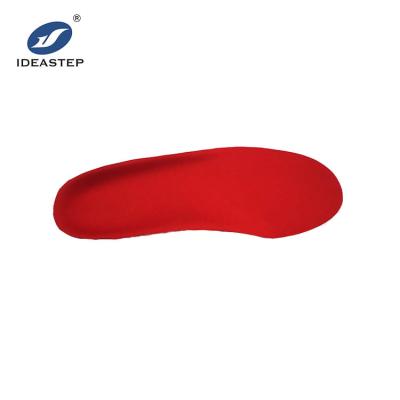 China Rigid Arch Support Flat Flexible Feet & Red Hallux Rigidus Polyester Fabric + Red Soft Eva + Polyproplene Shell + Black Eva for sale