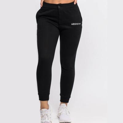 China Wholesale Custom Anti-Wrinkle Sports Cotton Gym Fitness Women Breathable Joggers for sale