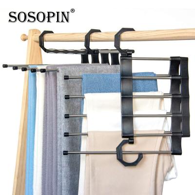 China KOREAN Multifunctional Eco-Friendly Folding Hanger Drying Rack Folding Coat Hanger for sale