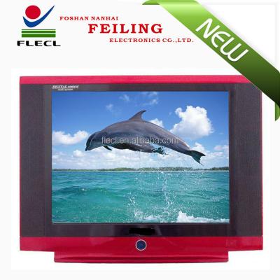 China 14-21 Inch Ultra Slim Pure Flat CRT TV For India Hotel TV 720p (HD) Silver / Gray for sale