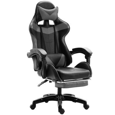 China OEM Low Price Muti-Color Adjustable Gamer Ergonomic Silla Silla (Height) PC Gaming Chair Ergonomic PC Gaming Chair With Adjustable Footrest High for sale