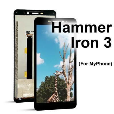 China LCD Display For Myphone Hammer Iron 3 Replacement For Hammer Iron 3 LCD Display With Touch Digitizer 5.5 Inch for sale