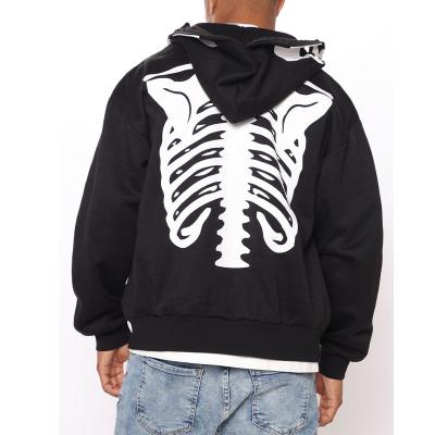 China Custom Wholesale OEM Anti-Wrinkle Printing Hood Plus Men's Hoodies 100% Comfortable Polyester Full Page Anti-Wrinkle Zipper for sale