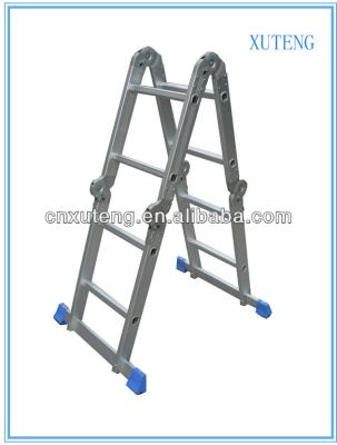 China Folding Ladders Removable Aluminum Platform Lader , Indoor Modern Ladder for sale