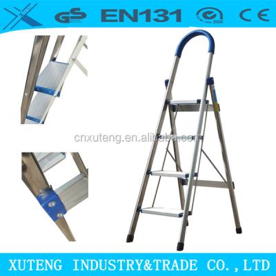 China Padded Folding Ladders Stainless Steel Folding Step Ladder for sale