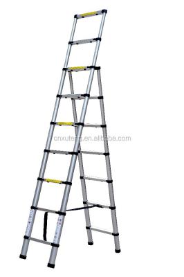 China Aluminum telescopic ladders telescopic ladder for lidl, aluminum folding step for sale