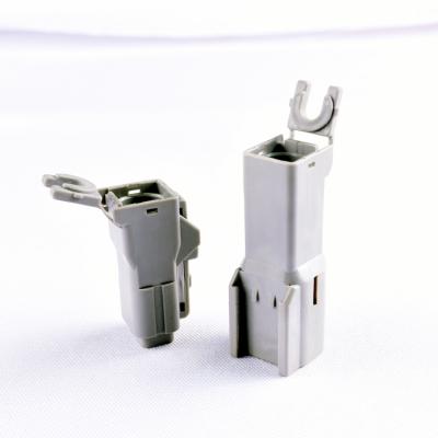 China Waterproof XF 7222-4210-40 popular for market gray ip67 1 pin electrical wire auto male female connector for sale