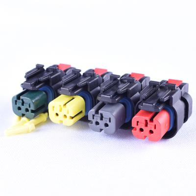 China Waterproof XF 776427-4 (776522-4) Automotive Connectors 2 Pin 16 Amp Female Series Sealed Auto Connector for sale