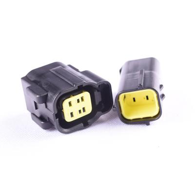 China Waterproof XF 174257-2 174258-7 Tyco 4 Pin Automotive Waterproof Electrical Sockets For Cars for sale