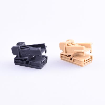 China Black XF 1241194-1 Plug Pin Waterproof Housing Waterproof Automotive 4 Pins Female Connector In Stock for sale