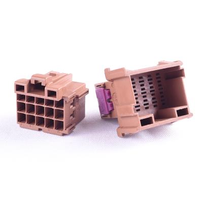 China XF 1-967628-5 Waterproof Amp Connectors Factory Brown Directly Open 15 Pin Wiring Automotive Connector In Stock for sale