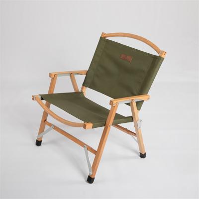 China China Modern Factory Provided OEM Good Quality Beech Folding Small Wooden Camping Chairs for sale