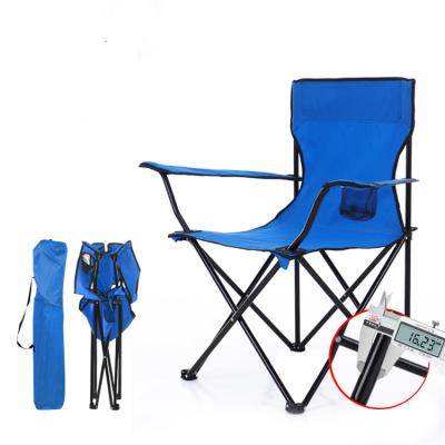 China China Wholesale OEM Portable Outdoor Cheap Picnic Beach Easy-carry Camping Fishing Folding Chair With Armrest Sillas Plegables for sale