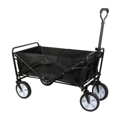 China Easy Folding Garden Cart Tires Replacement Black Wheels Extended Wheel Cart Cart for sale