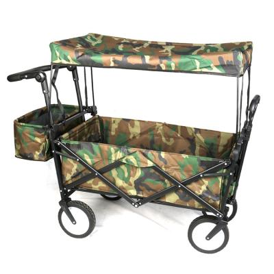 China Hand Truck Folding Canopy Travel Easy Folding Service Beach Cart for sale