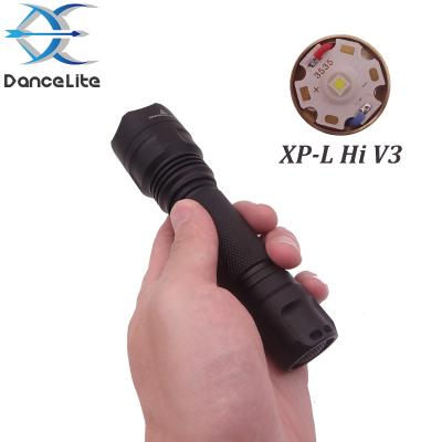 China OEM C2 XP-L Hi V3 LED Flashlights Mini Torch C8 18650 Pocket Torch Portable Camping Easy-to-carry Linterna for sale