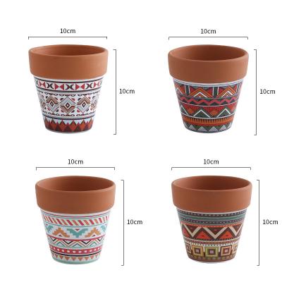 China Factory Direct Supply Contemporary Wholesale Terracotta Clay Mini Pots Small Planter for sale