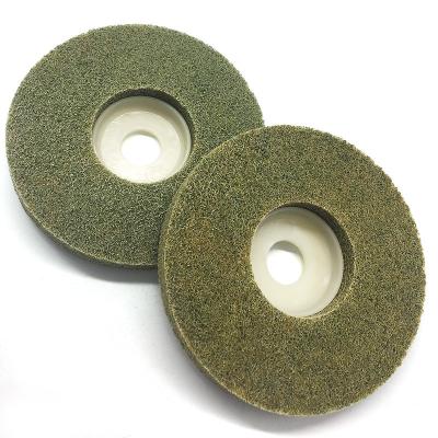 China Wholesale Alumina-Zirconium Alumina Zirconia Disc Abrasive Nonwoven Polishing Wheel For Metal Marble for sale