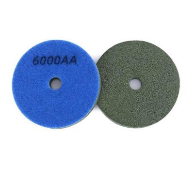 China Wet Use Diamond Diamond 82MM Marble 150#~6000# Stone Sponge Polishing Pad For Marble for sale