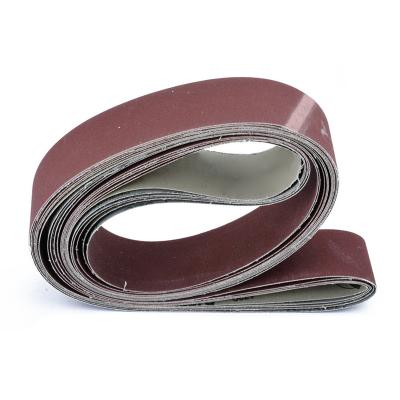 China Roll Aluminum Oxide Waterproof Polishing Paper Sanding Belt For Metal Wall SB-001O for sale