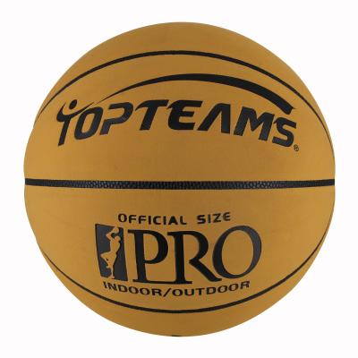 China Hot Selling Amazon Leather Standard Size 7 Men's Pro Sports Custom Made Basketball Indoor/Outdoor Compound Basketball for sale