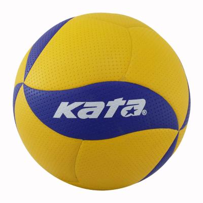 China Indoor / Outdoor Beach Match Competition Training Custom Leather Price PU Volleyball Best Logo Volleyball for sale