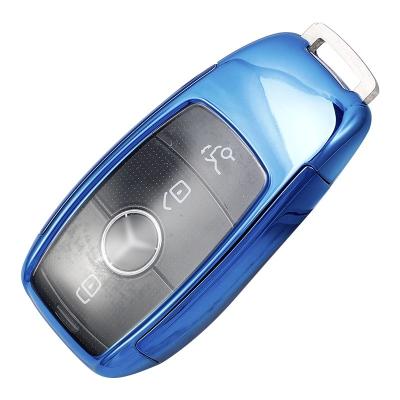 China Soft TPU Plastic Car Key Cover For Benz Car Key Cover Case Holder for sale