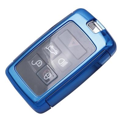 China Soft TPU Plastic Car Key Cover For Land Rover Car Key Cover Case Holder for sale