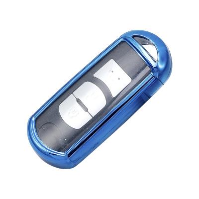 China Soft TPU Plastic Car Key Cover For Mazda Car Key Cover Case Holder for sale