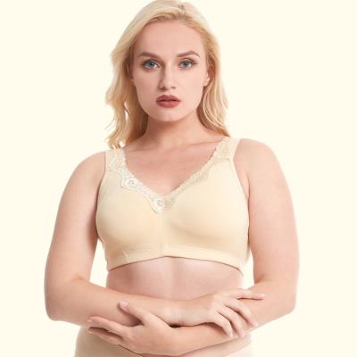 China Fashion anti-static classic plump XL plus size underwear Europe size bust big boob breasted bras for fat women for sale