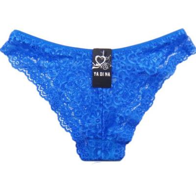 China 2021 New Design Mid Rise Bikini Women's Brief Antibacterial Underwear Wholesale Free Lace Transparent Cheap Sexy Panties for sale