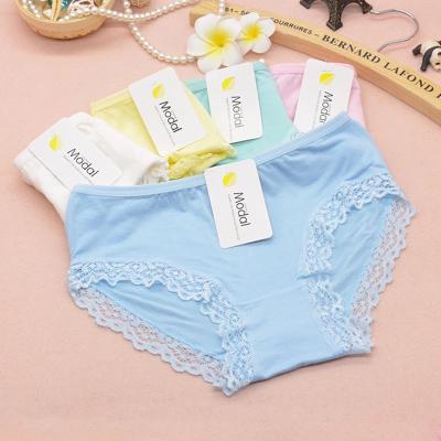 China Plus Size High Cost Performance Antibacterial Strappy No Trace Sexy Underwear Lace Women Panties Plus Size Cotton Lace for sale