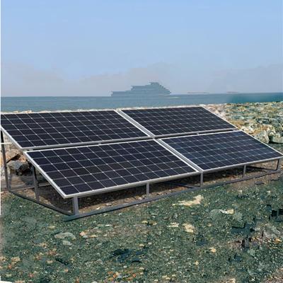 China Aluminum Alloy/Stainless Steel Photovoltaic Adjustable Aluminum Rack System Farmland 500MW Solar Bracket Structure For Farm for sale