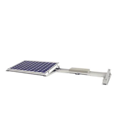 China Cost effective installation customized ground aluminum solutions to frame flat roof solar ballast panel mounting system plant on board for sale