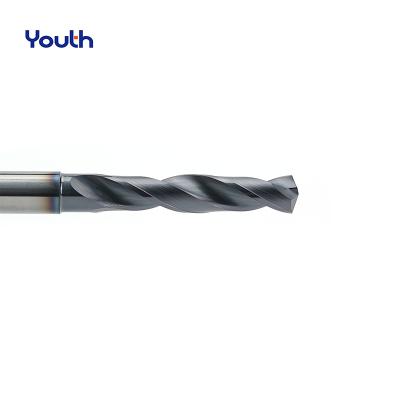 China Youth Solid Carbide Torsion Drill Bits Twist Drill CNC Cut Bits Solid Carbide Drill Bits With Tialn Coating for sale