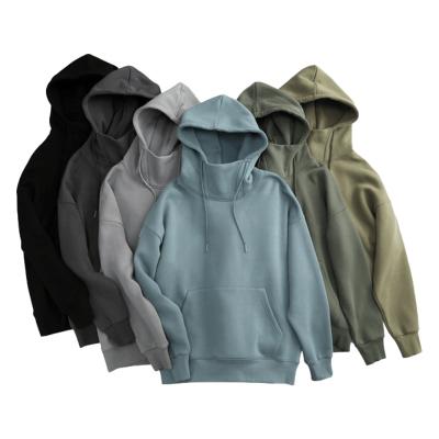 China Wholesale Custom High Quality Unisex Oversized Hoodie Anti-Wrinkle Hoodie Plain 100% Cotton Hoodie for sale