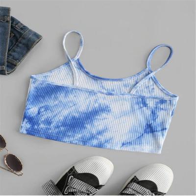 China New Crop Top Dye QUICK DRY Link High Quality Women Short Crop Top Tank Top for sale