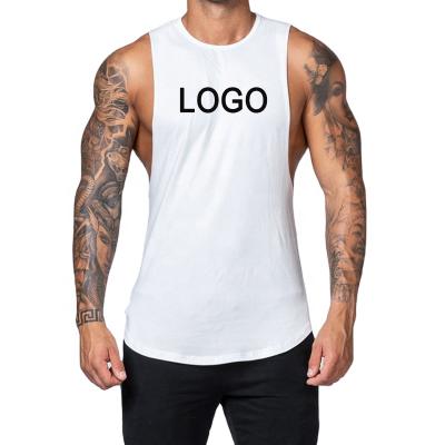 China Custom Made High Quality QUICK DRY Oversized Breathable Tank Tops Men Gym Workout Tank Tops Tank Tops for sale