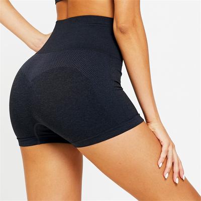 China Antibacterial Custom Women Wearing Tight Yoga Pants High Waist Fitness Shorts Pants Yoga for sale