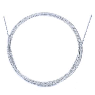 China High Quality Construction Durable 0.3mm Retractable Steel Wire 1x7 Galvanized Clothesline Guy Wire for sale