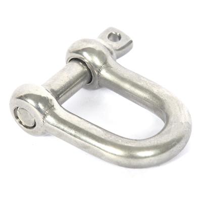 China Heavy Industry High Tech M10 Stainless Steel Hot Forged D Shackle D Shackle for sale