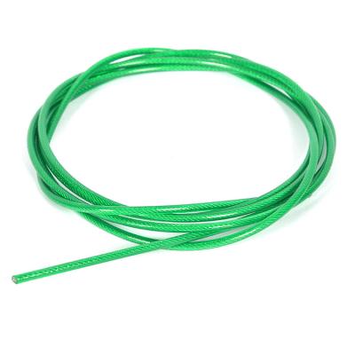 China Super Hot Reliable And Cheap Plastic Steel Wire Rope Coated Pull Rope Tow Rope for sale