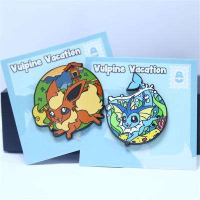 China China Factory Wholesale Custom Hard Soft Enamel Lapel Pin for sale