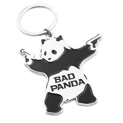 China Promotion / Souvenirs / Sporting Events Manufacturers Customized New Design Key Chain 3 in 1 Panda Key Chain Souvenir Gift Animal for sale