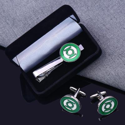 China MYK Printing/Wholesale Cufflink Manufacturer Logo Metal Men Cufflinks Offset Printing/Laser Engraving And Custom Link Clips Set With Box Packing for sale